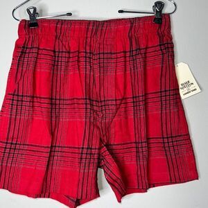 Blake Shelton lands’ end size small, red plaid boxers, new with tags